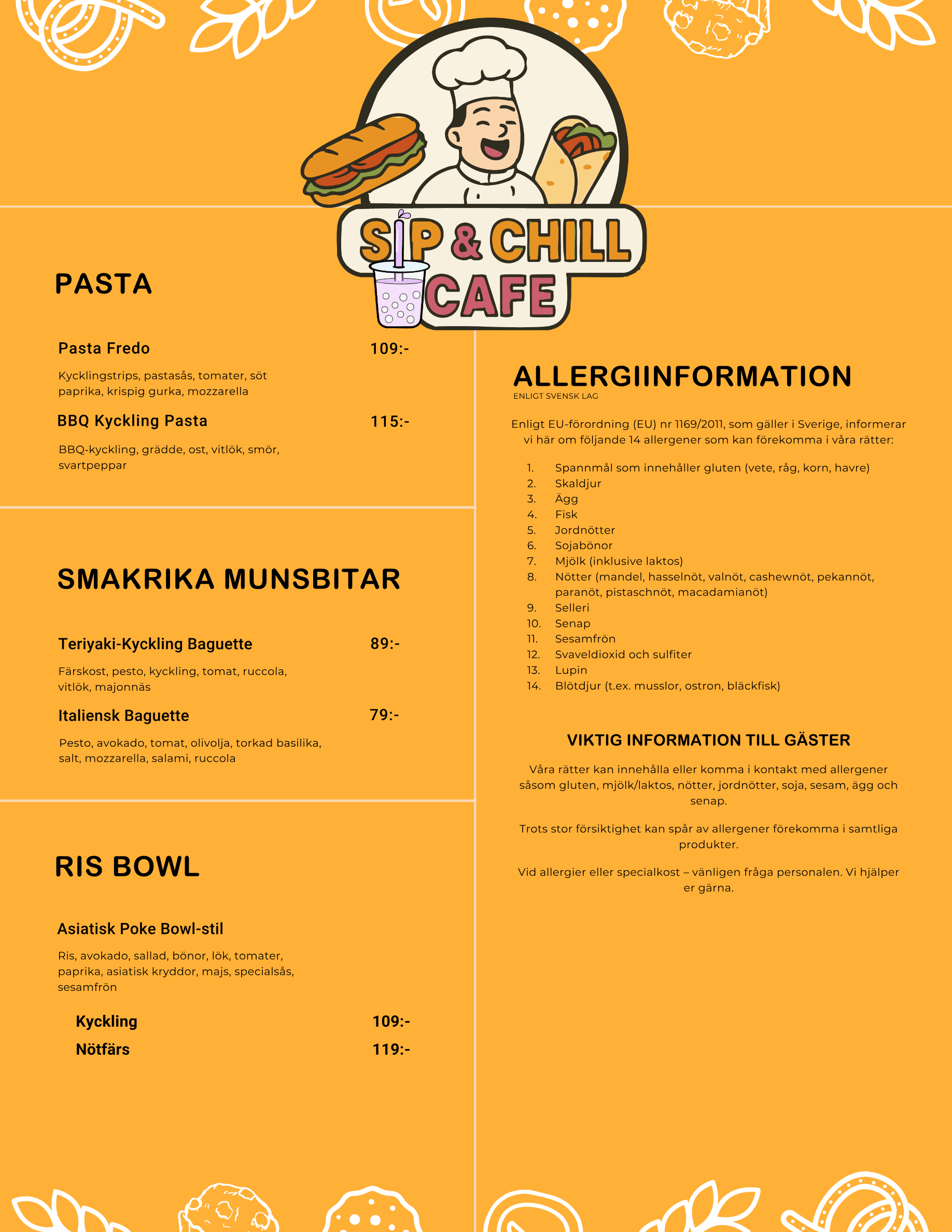 Menu Page 2